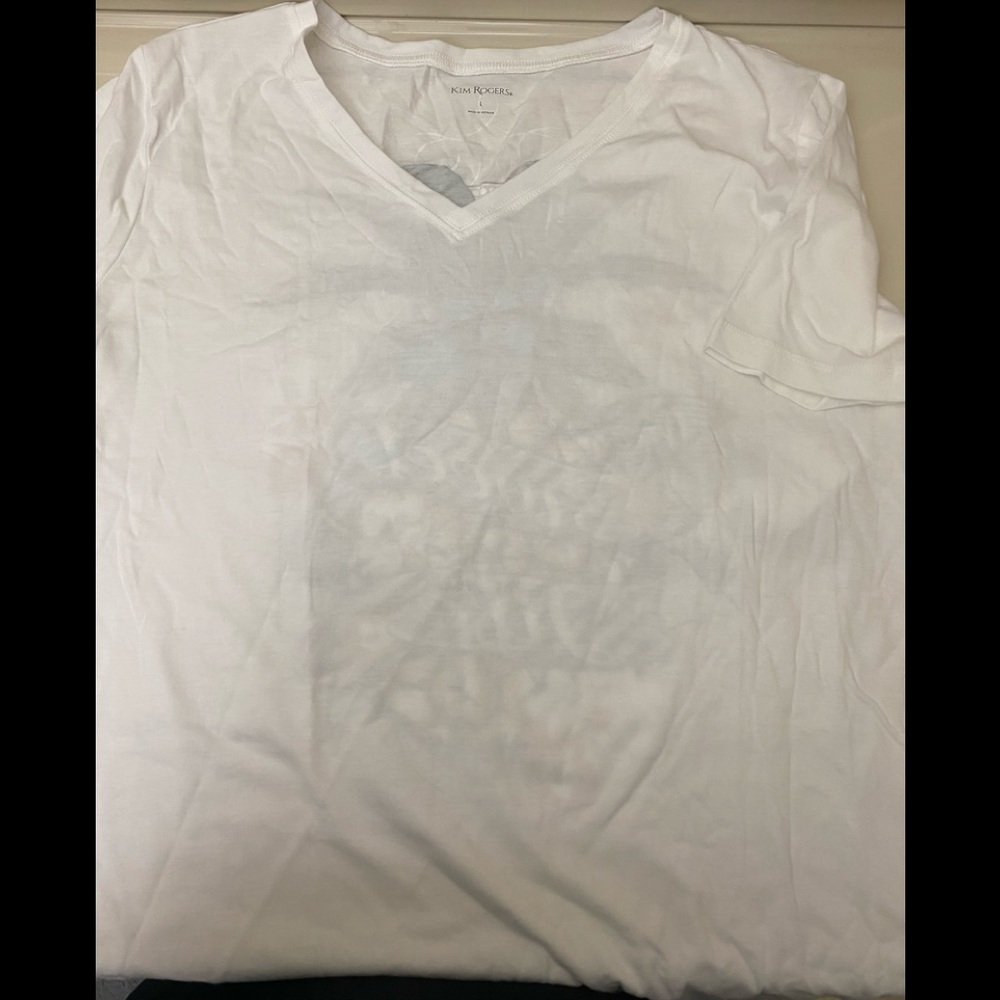 🦚2/$40 Kim Rogers Southern Tee’s “The Sweet Life” White size: Large NWT - Picture 2 of 5